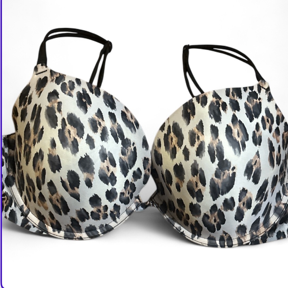 38D Victoria's Secret Leopard Print Push-Up Bra
